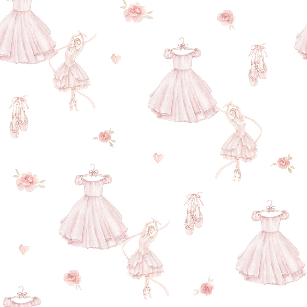 Papel de Parede Ballerina – Pastelowe Love – imagem 1