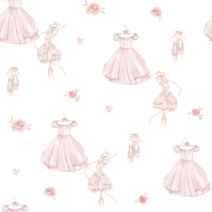 Papel de Parede Ballerina – Pastelowe Love – imagem 1
