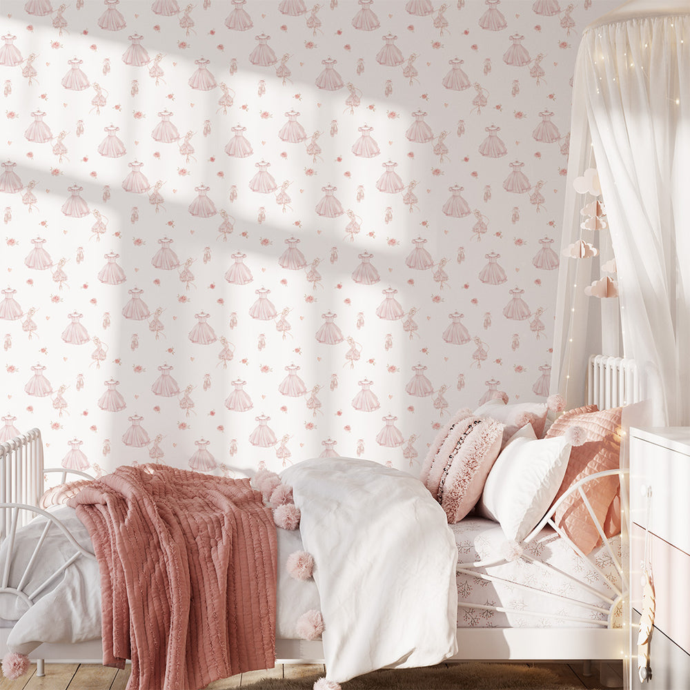 Papel de Parede Ballerina – Pastelowe Love – imagem 1