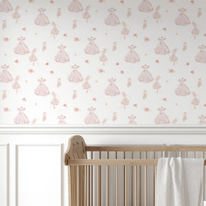 Papel de Parede Ballerina – Pastelowe Love – imagem 3