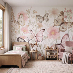 Mural Butterflies – Large – Pastelowe Love – imagem 1