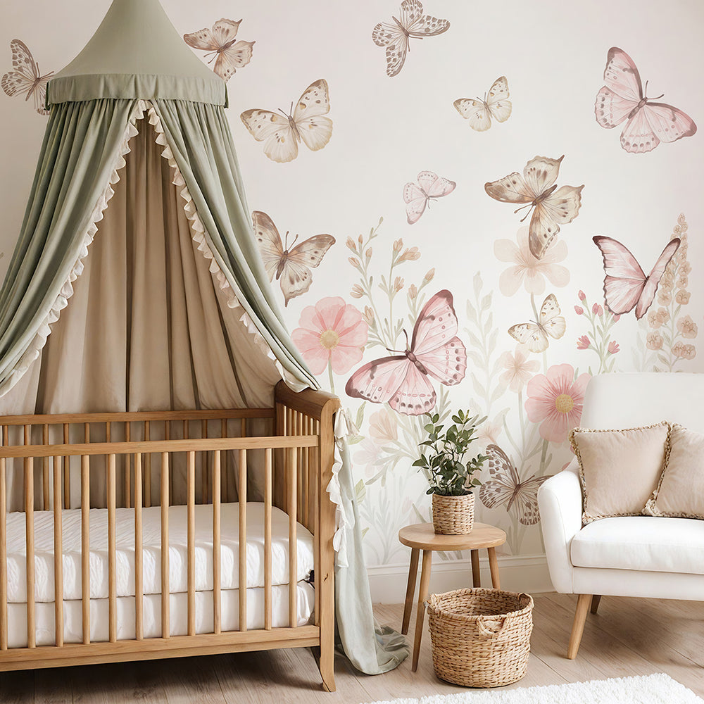 Mural Butterflies – Small – Pastelowe Love – imagem 1