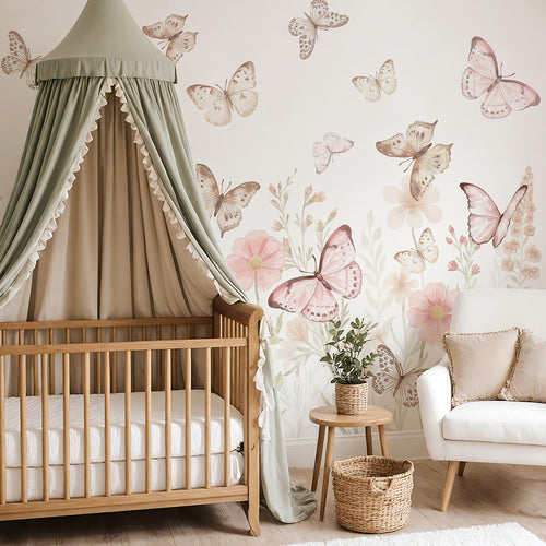 Mural Butterflies – Small – Pastelowe Love – imagem 1