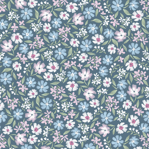 Papel de Parede Daisy – Blue – Pastelowe Love – imagem 1