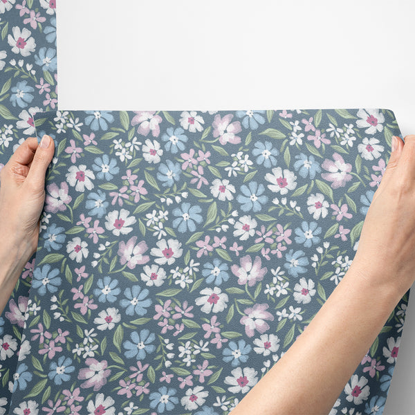 Papel de Parede Daisy – Blue – Pastelowe Love – imagem 7