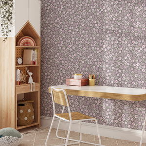 Papel de Parede Daisy – Plum – Pastelowe Love – imagem 2