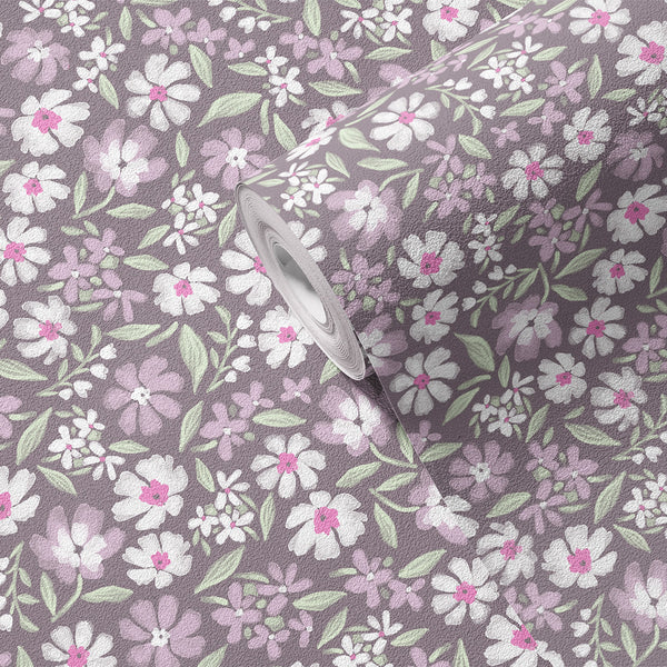 Papel de Parede Daisy – Plum – Pastelowe Love – imagem 5