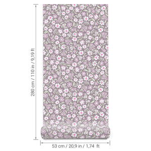 Papel de Parede Daisy – Plum – Pastelowe Love – imagem 8