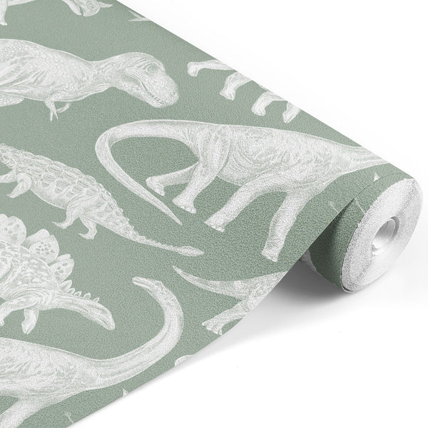 Papel de Parede Dinosaurs – Matcha – Pastelowe Love – imagem 6