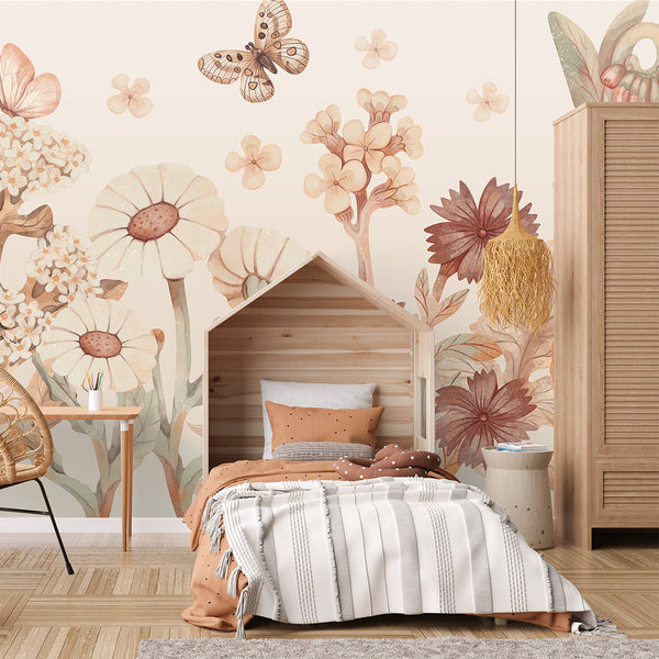 Mural Flowers Boho Large – Pastelowe Love – imagem 3