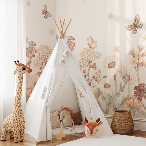 Mural Flowers Boho Small – Pastelowe Love – imagem 1
