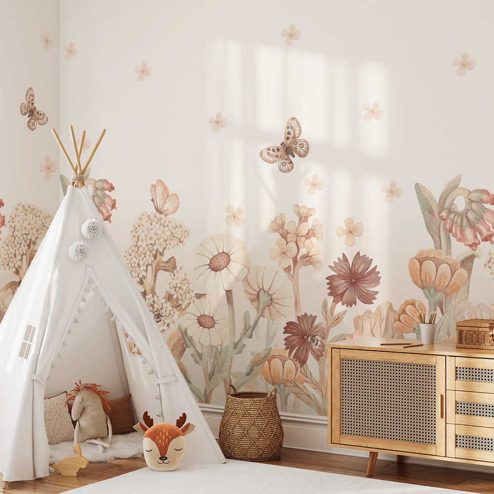 Mural Flowers Boho Small – Pastelowe Love – imagem 1