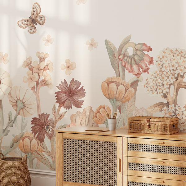 Mural Flowers Boho Small – Pastelowe Love – imagem 3