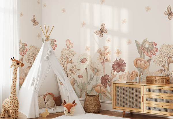 Mural Flowers Boho Small – Pastelowe Love – imagem 8