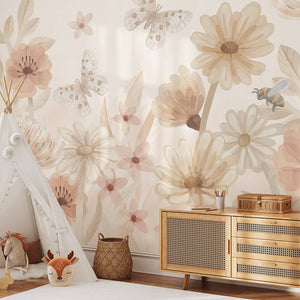 Mural Flowers Large – Pastelowe Love – imagem 1