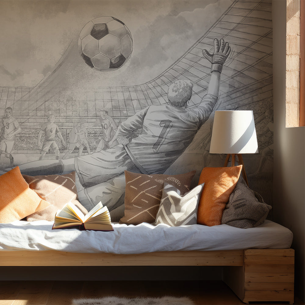 Mural Football – Pastelowe Love – imagem 1