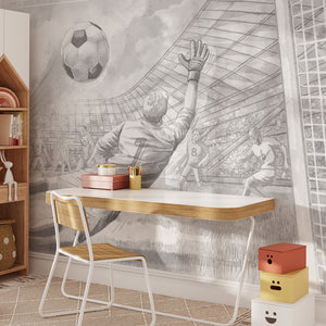 Mural Football – Pastelowe Love – imagem 3