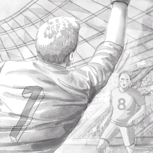 Mural Football – Pastelowe Love – imagem 6