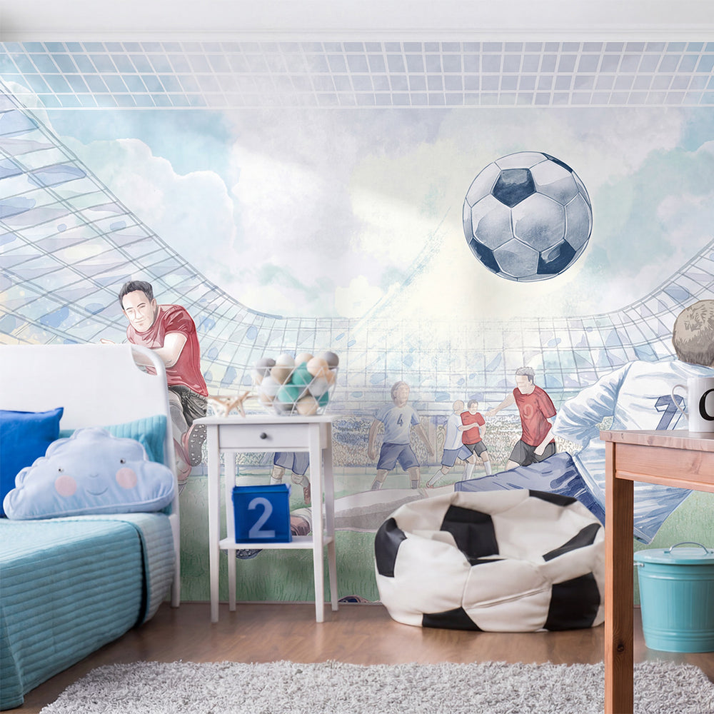 Mural Football – Color – Pastelowe Love – imagem 1