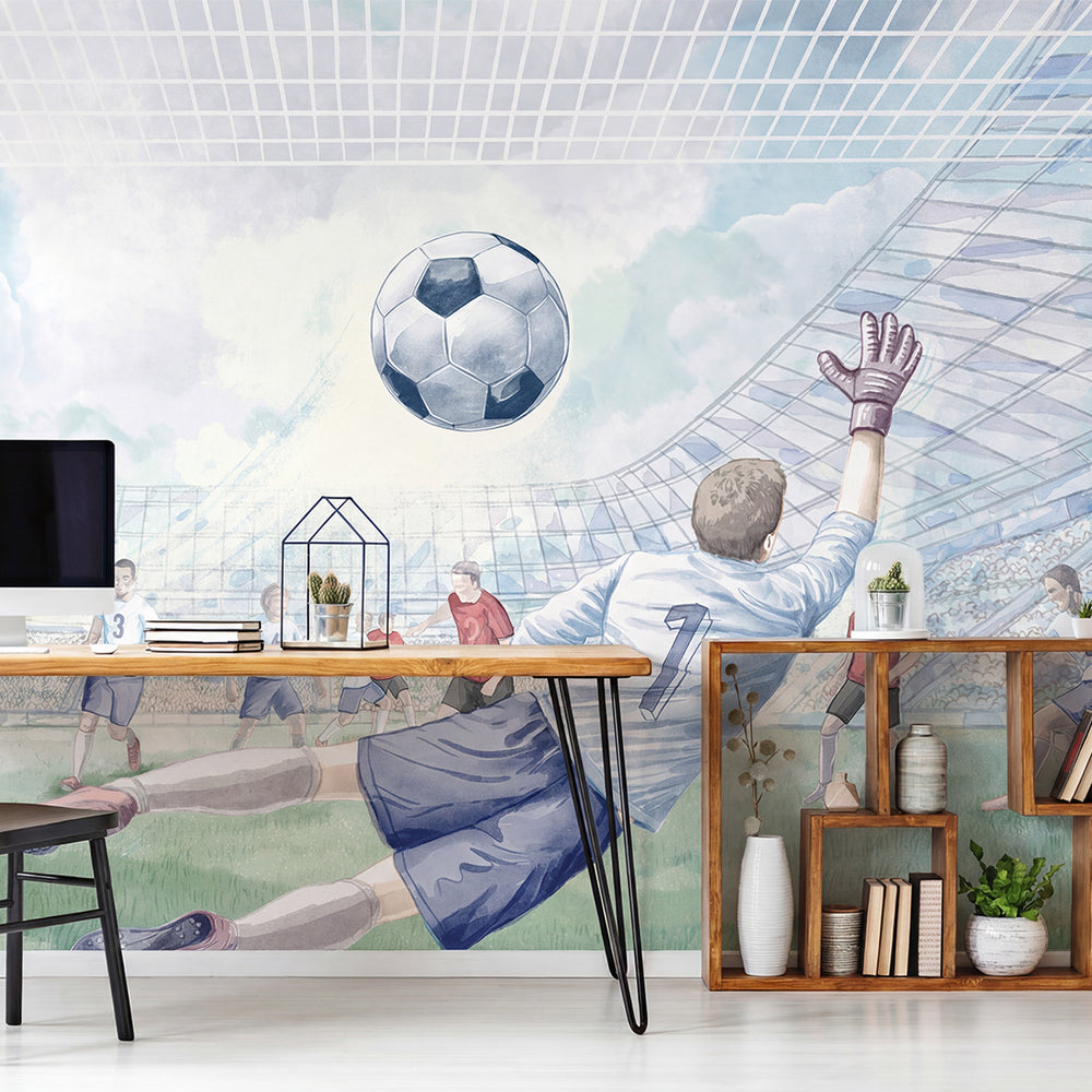 Mural Football – Color – Pastelowe Love – imagem 1