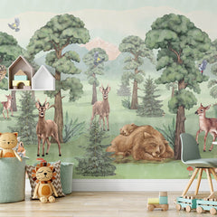 Mural Forest – Pastelowe Love – imagem 1
