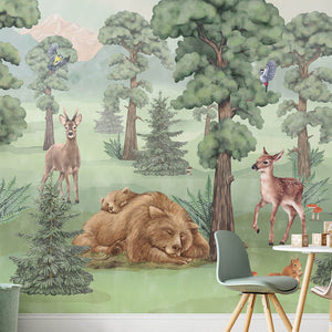 Mural Forest – Pastelowe Love – imagem 3
