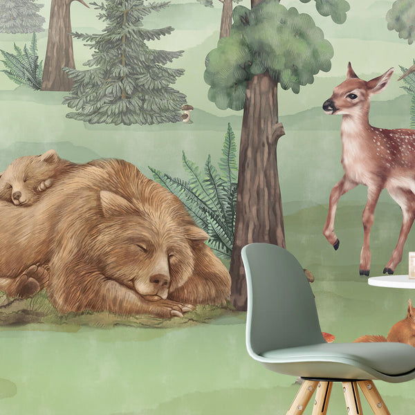 Mural Forest – Pastelowe Love – imagem 4