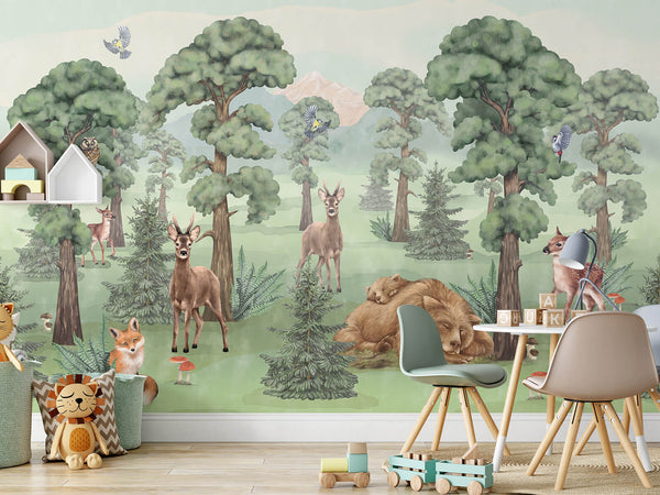 Mural Forest – Pastelowe Love – imagem 7