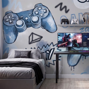 Mural Gaming – Blue – Pastelowe Love – imagem 2
