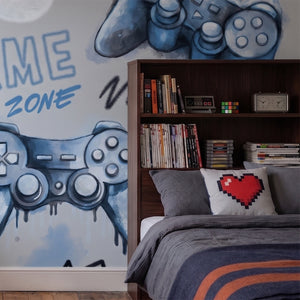 Mural Gaming – Blue – Pastelowe Love – imagem 4