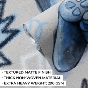 Mural Gaming – Blue – Pastelowe Love – imagem 7
