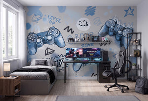 Mural Gaming – Blue – Pastelowe Love – imagem 8