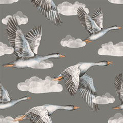 Papel de Parede Geese – Grey – Pastelowe Love – imagem 1