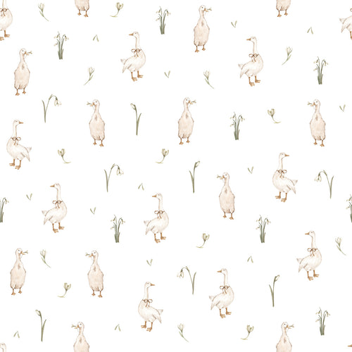 Papel de Parede Little Geese – Pastelowe Love – imagem 1