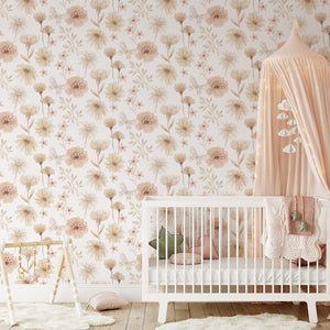 Papel de Parede Flowers Meadow – Pastelowe Love – imagem 4