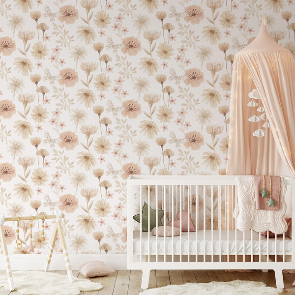 Papel de Parede Flowers Meadow – Pastelowe Love – imagem 4