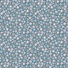 Papel de Parede Mini Daisy – Blue – Pastelowe Love – imagem 1