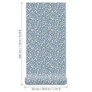Papel de Parede Mini Daisy – Blue – Pastelowe Love – imagem 8