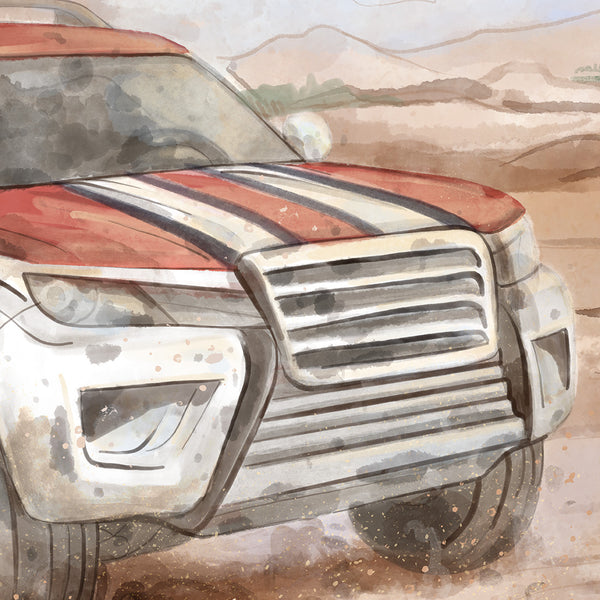 Mural Off-Road – Pastelowe Love – imagem 6