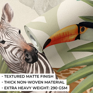 Mural Safari – Pastelowe Love – imagem 6