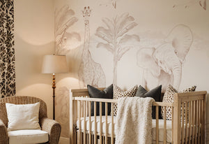 Mural Safari Sepia – Pastelowe Love – imagem 8