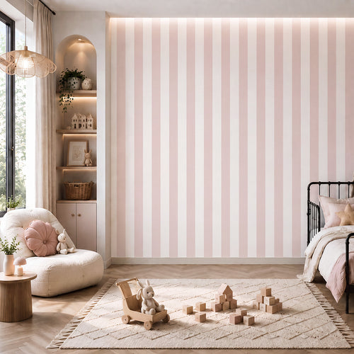 Mural Strips Baby Pink – Pastelowe Love – imagem 1