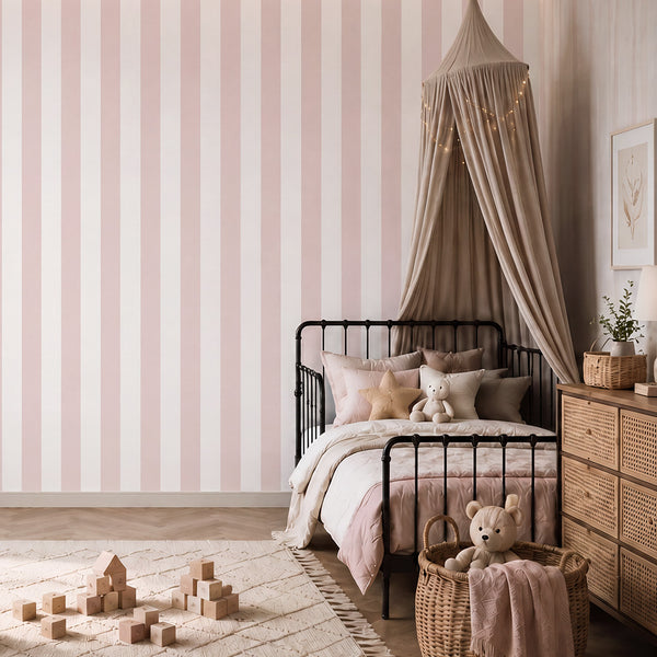 Mural Strips Baby Pink – Pastelowe Love – imagem 2