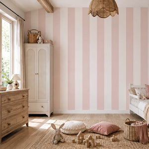 Mural Strips Baby Pink – Large – Pastelowe Love – imagem 1