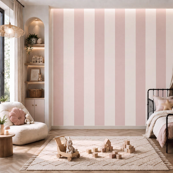 Mural Strips Baby Pink – Large – Pastelowe Love – imagem 4