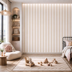Mural Strips Beige – Pastelowe Love – imagem 1