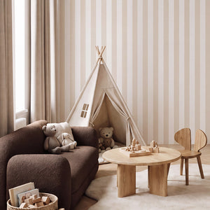 Mural Strips Beige – Pastelowe Love – imagem 3