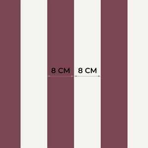 Mural Strips Burgundy – Pastelowe Love – imagem 6