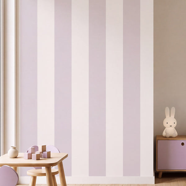 Mural Strips Lilac – Large – Pastelowe Love – imagem 4