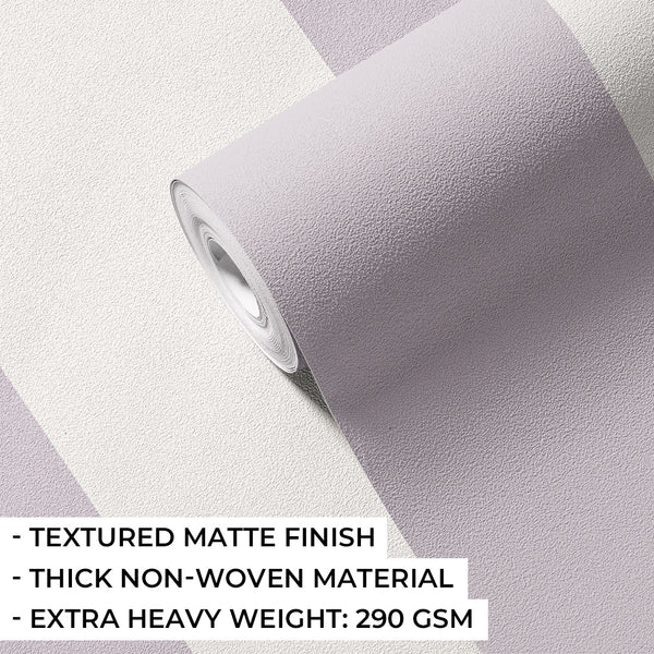 Mural Strips Lilac – Large – Pastelowe Love – imagem 5